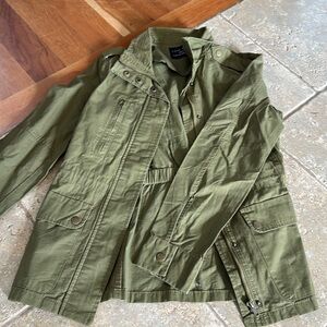 Army green jacket